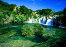 Krka, parc national à cascades près de Sibenik (Dalmatie Nord)