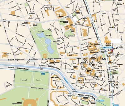 Bucarest (BucureÅŸti) bucarest plan1 400x337 Bucarest (BucureÅŸti)