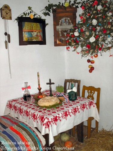 badjnak3 375x500 Traditions du Noël serbe orthodoxe