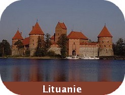 Lituanie Trakai chateau EUROPE DE LEST