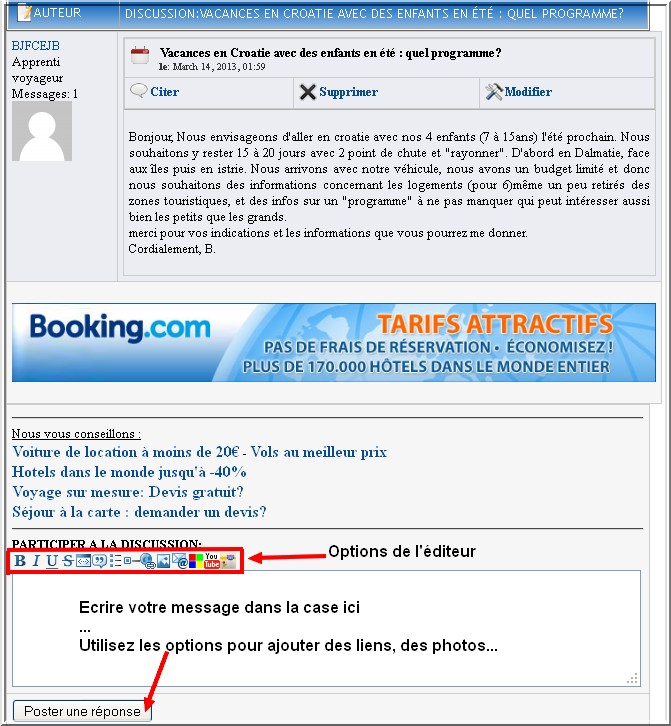 Forum Voyage Europe : voyagez à votre mesure repondre au forum ideoz Forum Voyage Europe : voyagez à votre mesure