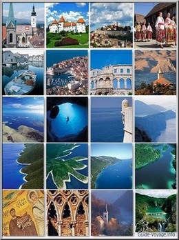 vacances croatie carte