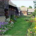 lonjsko polje jardin en fleurs 120x120 Lonjsko Polje: Čigoč Krapje; ruralité et authenticité de la Croatie Centrale