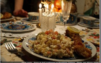 Noël tchèque: les coutumes culinaires carpe panée repas de noel tcheque