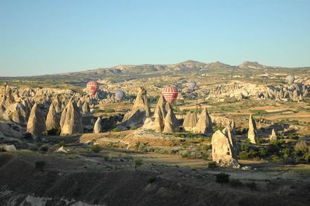 montgolfière en cappadoce
