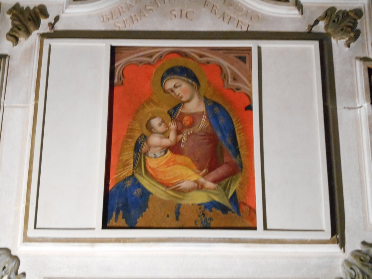 "La Vierge et l'Enfant" fin du XIVème (Anonyme)