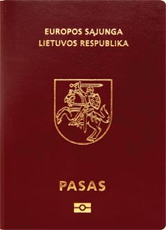 passeport lituanuie