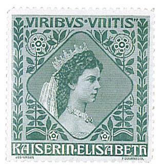 Sissi imperatrice d'autriche timbre philatelie