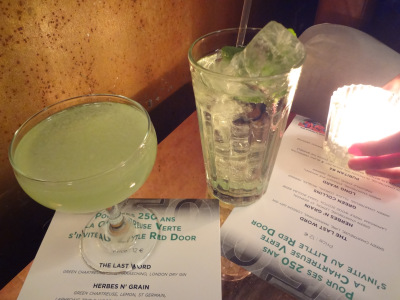 Cocktails Chartreuse Verte
