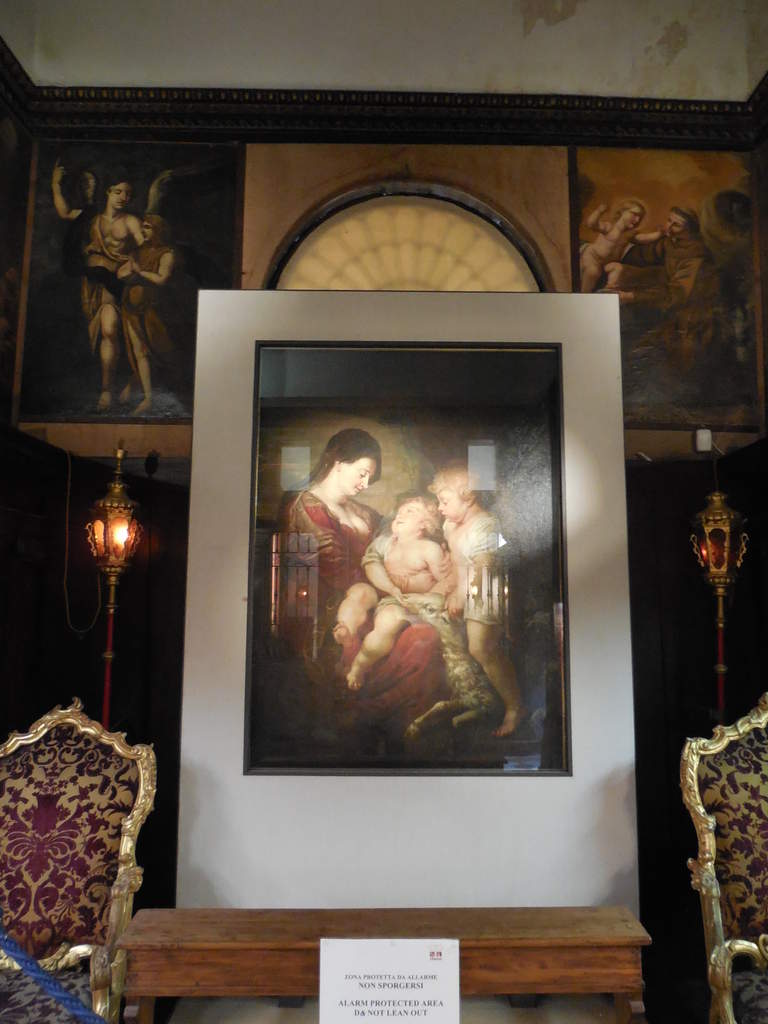 "La Madonne à l'Enfant avec Saint Jean" oeuvre de Rubens.