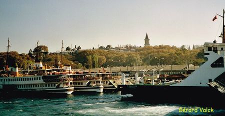 istanbul bateaux sérail