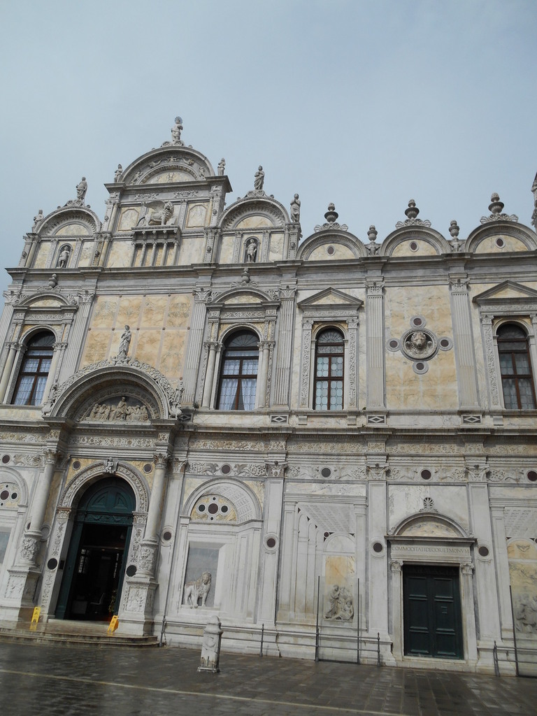 La Scuola Grande di San Marco transformée au début du XIXème siècle en hôpital ( fonction qui est encore la sienne actuellement).