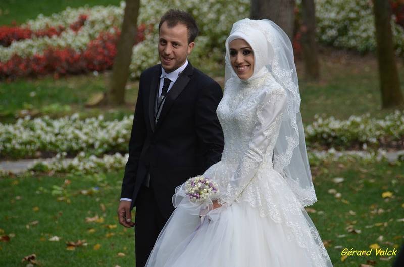 mariage istanbul mariés