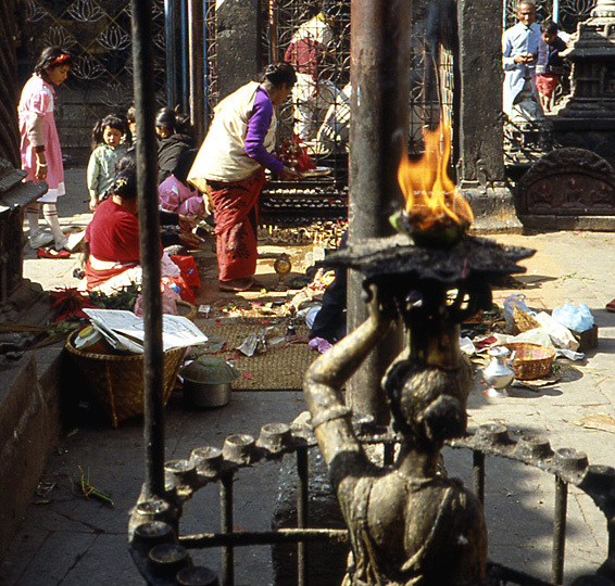 katmandou nepal temple