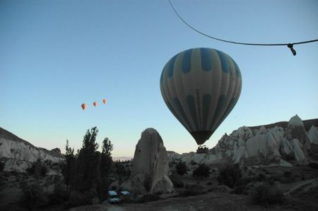montgolfière en cappadoce