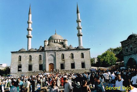 Nouvelle Mosquée à Eminönü istanbul