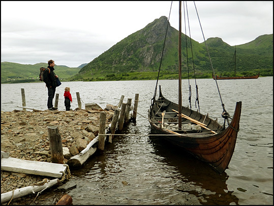 bateau viking Lofoten