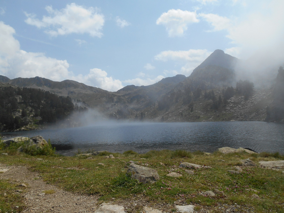 Le lac inférieur de Baciver (Val d'Aran)