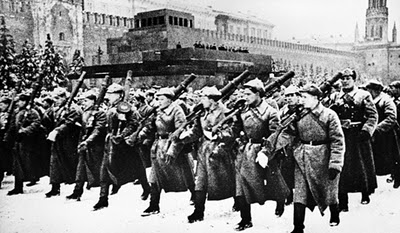 defile 7 novembre 1941 moscou urss