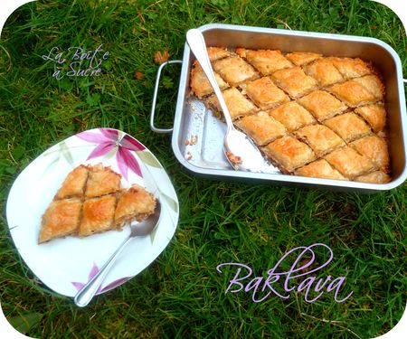 Baklava recette turque