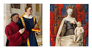 Etienne Chevalier et la Vierge par Fouquet (3)