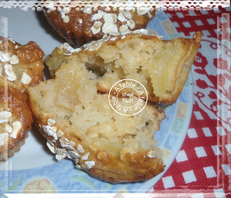 muffins aux pommes et avoine 2