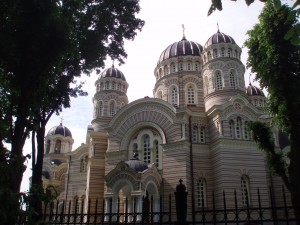 La cathédrale orthodoxe de Riga