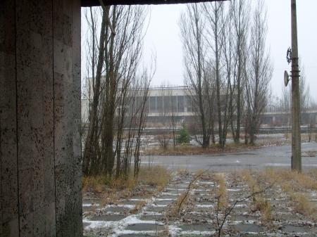 Tchernobyl Pripyat batiment officiel