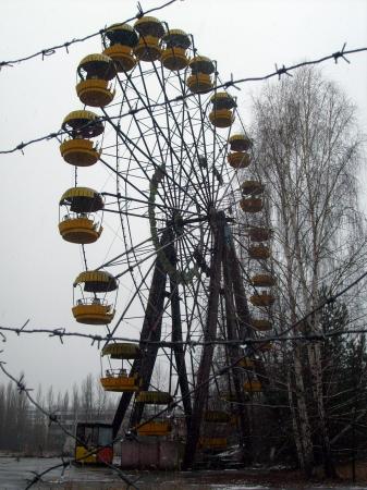 Tchernobyl Pripyat la grande roue