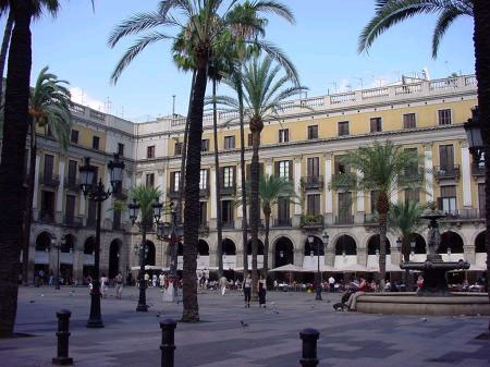 plaza real barcelone