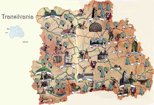 Cliquez sur la carte pour l'agrandir - Crédit photo : http://www.ciaoromania.com