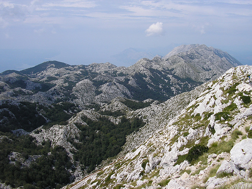 biokovo montagne croatie