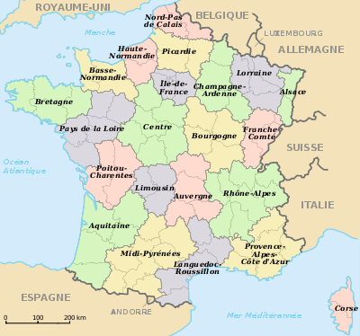 Régions de France 