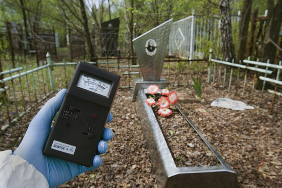 mesure radioactivité tchernobyl