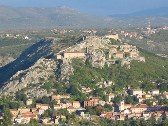 knin croatie forteresse