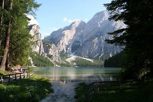 lac de braies Cortina Italie