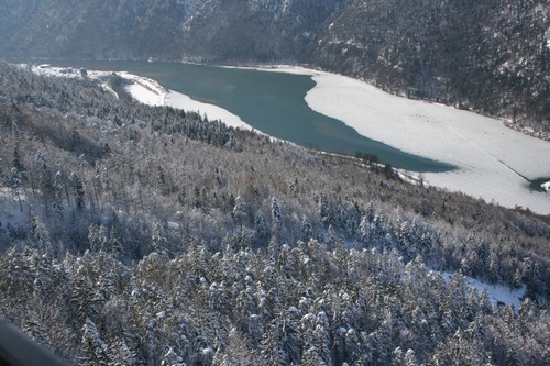 lac baviere hiver