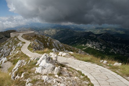 Lovcen sentier montenegro
