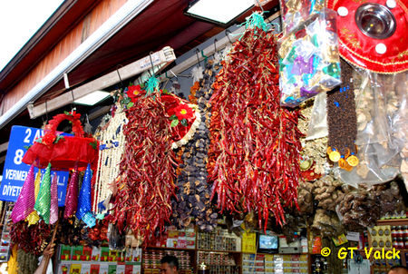 istanbul bazar egyptien Poivrons