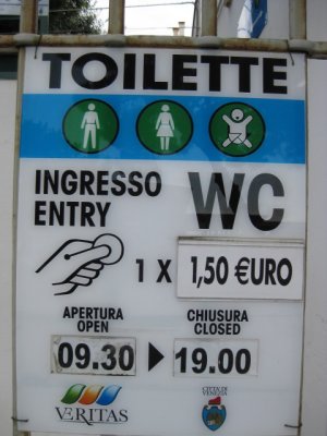 toilettes Venise