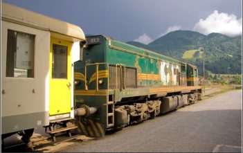 Autovlak en Slovénie (Jesenice /Nova Gorica) : Un train pas comme les autres dans les Alpes juliennes Autovlak Slovenie - Bohinjska Bistrica