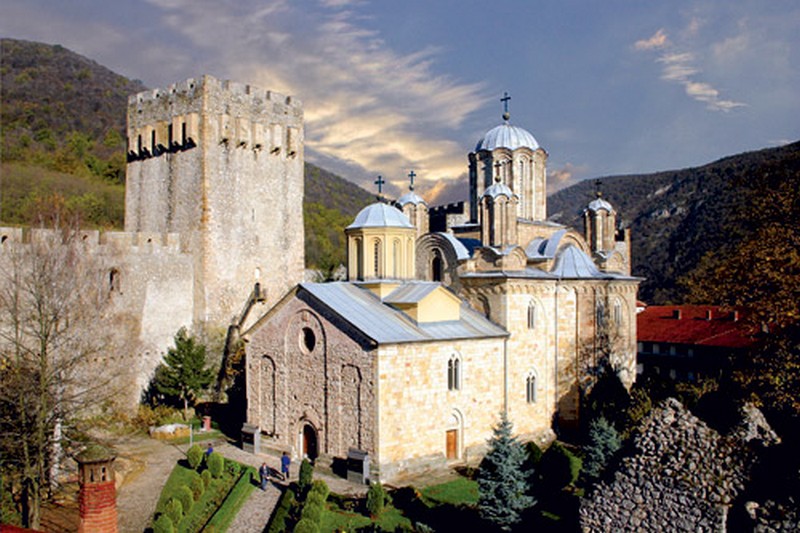 monastère manasija serbie