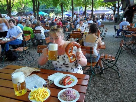 Biergarten Munich muenchen