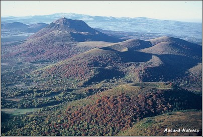 Auvergne pays du vulcain