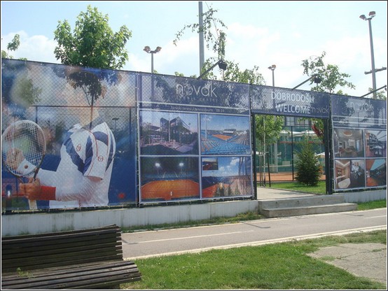 Belgrade Cours tennis Novak Djokovic