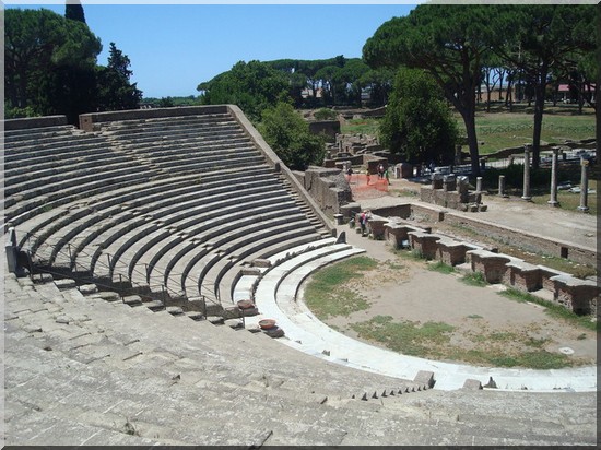 Ostia antica amphitheatre