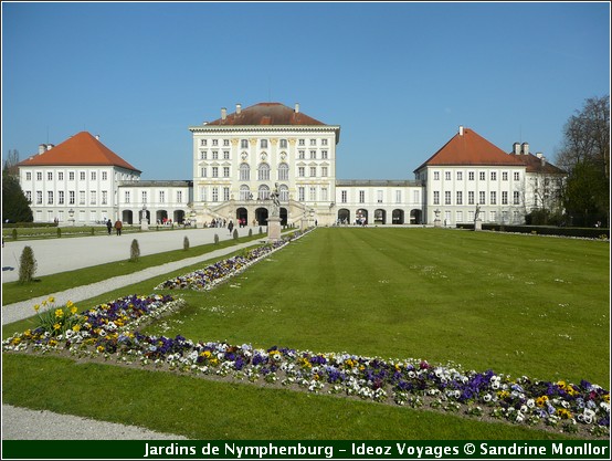 Chateau Nymphenburg parc jardins
