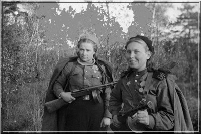 Femmes soldats Armee rouge