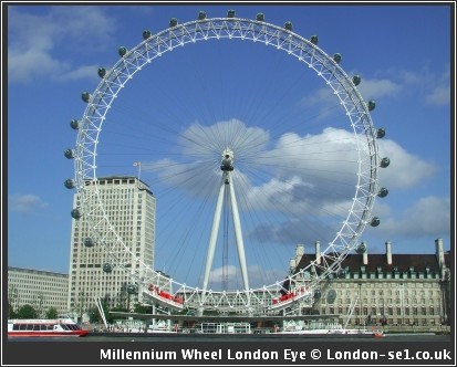 London eye millennium wheel