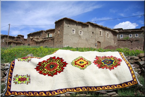 maroc tapis tradition berbère